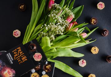 Schokolade oder Blumen? Beides!