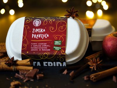 Gourmet Eis Wintermärchen und Winter Fridika