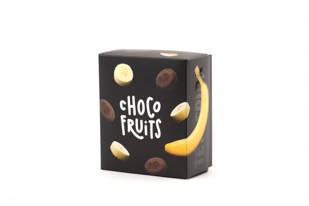 premium Choco Fruits Echte Bananen in dunkler Schokolade
