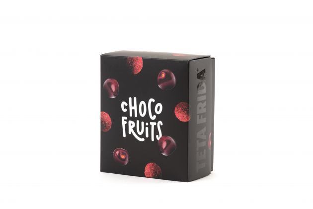 Choco Fruits Premium kandierte Kirschen in dunkler Schokolade