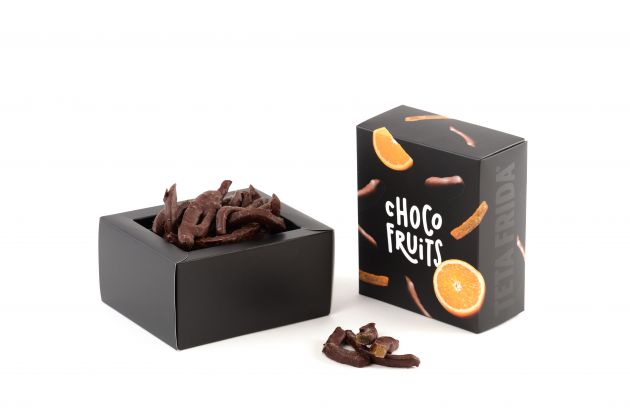 premium Choco Fruits Kandierte Orangen in dunkler Schokolade