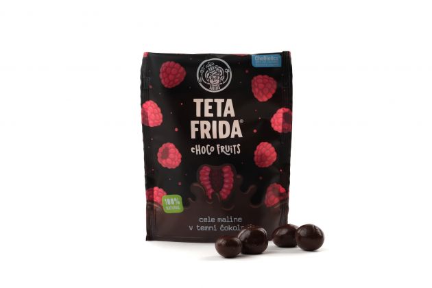 premium Choco fruits Ganze Erdbeeren in dunkler Schokolade