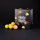 premium Choco fruits Ganze Erdbeeren in weißer Schokolade mit Pistazien