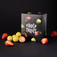 premium Choco fruits Ganze Erdbeeren in weißer Schokolade mit Pistazien