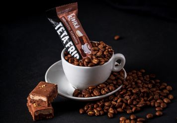 Cappuccino Tiramisu - bereits der sechste Geschmacksrichtung von Fridika Schokoriegel