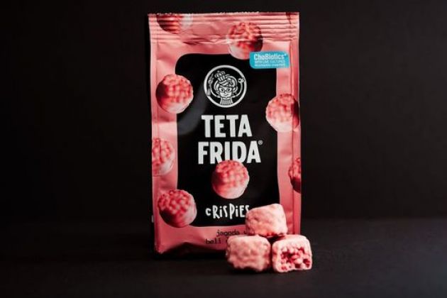 Crispies Jagoda v beli cokoladi