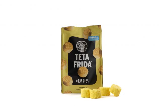 Crispies mango v beli cokoladi