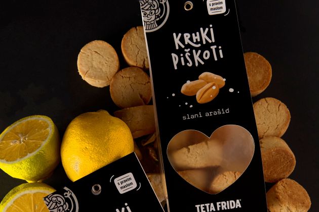 Gesalzene Erdnüsse Kekse