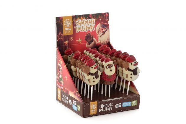 Schokoladen-Lutscher Weihnachtsmann