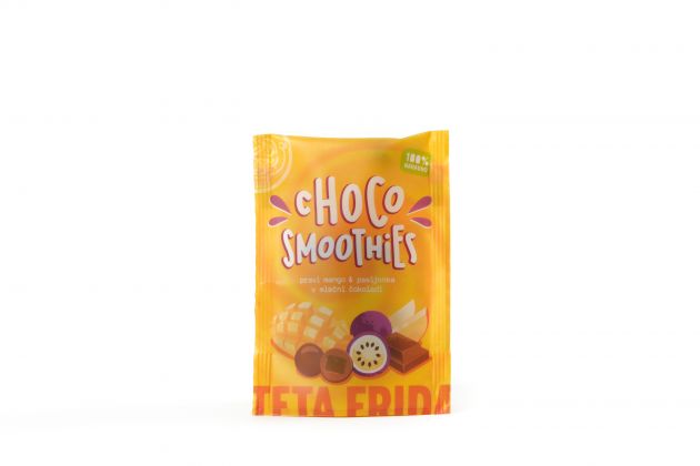 Choco Smoothies - Echtes Mango & Passionsfrucht in Milchschokolade