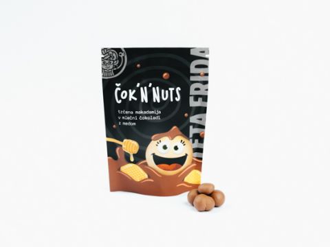 Choc'n'nuts - Bescheuerte Macadamia-Nüsse in Milchschokolade mit Honig