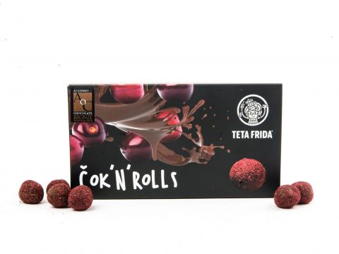 Choc'n'rolls - Sauerkirsche in Zartbitterschokolade