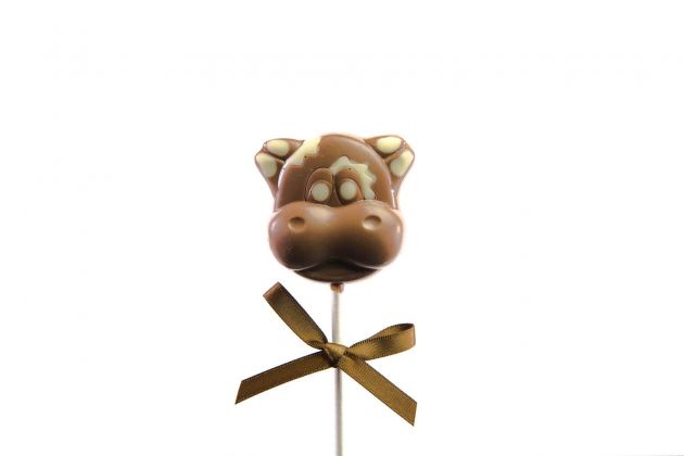 Schokoladenlutscher Hippo, Milch