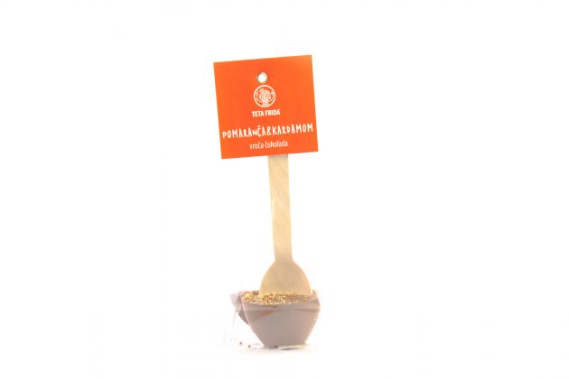 Heiße Schokolade Orange & Kardamom