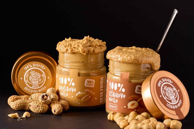 100% Erdnussbutter