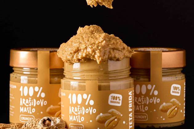 100% Erdnussbutter
