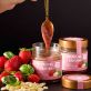 Erdbeermarmelade mit weißer Schokolade und Basilikum