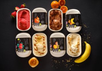 Neue Geschmacksrichtungen von Göttlichen Gourmet Eiscremes bereits bei Hofer erhältlich