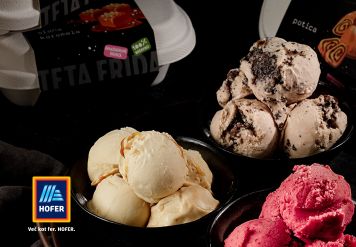 Göttliches Gourmet Eiscremen exklusiv bei Hofer erhältlich