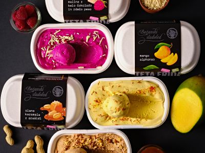 Neue Geschmacksrichtungen von Göttliche Gourmet Eiscreme exklusiv bei Hofer