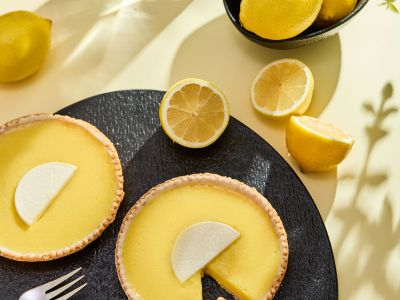 Neue Zitronentarte für einen erfrischenden Tag 